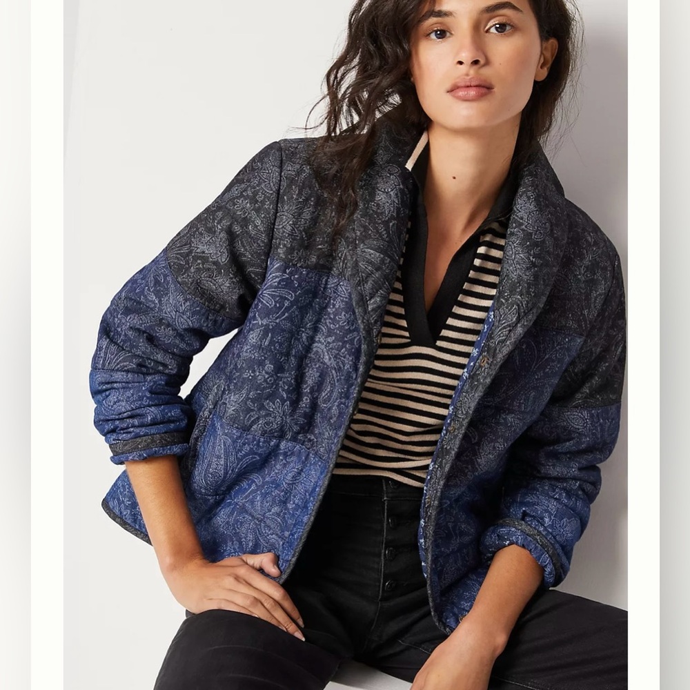 Anthropologie Pilcro puffer jacket in Excellent condition size Large